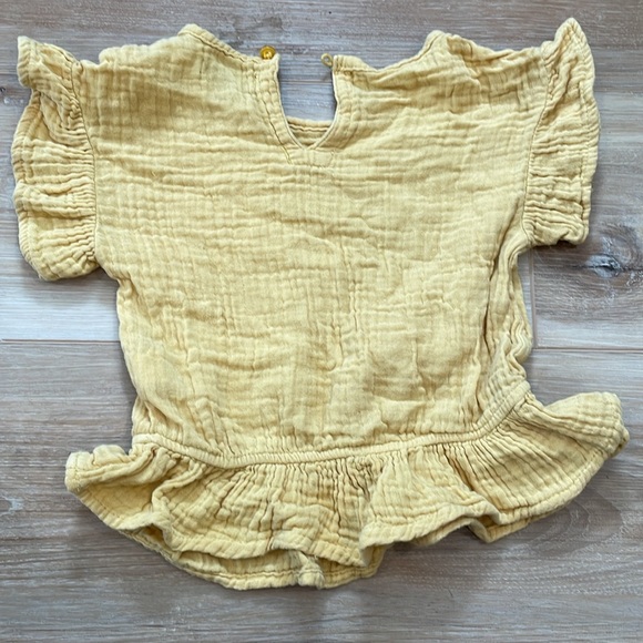 7 for all mankind 3t yellow top - Picture 5 of 5